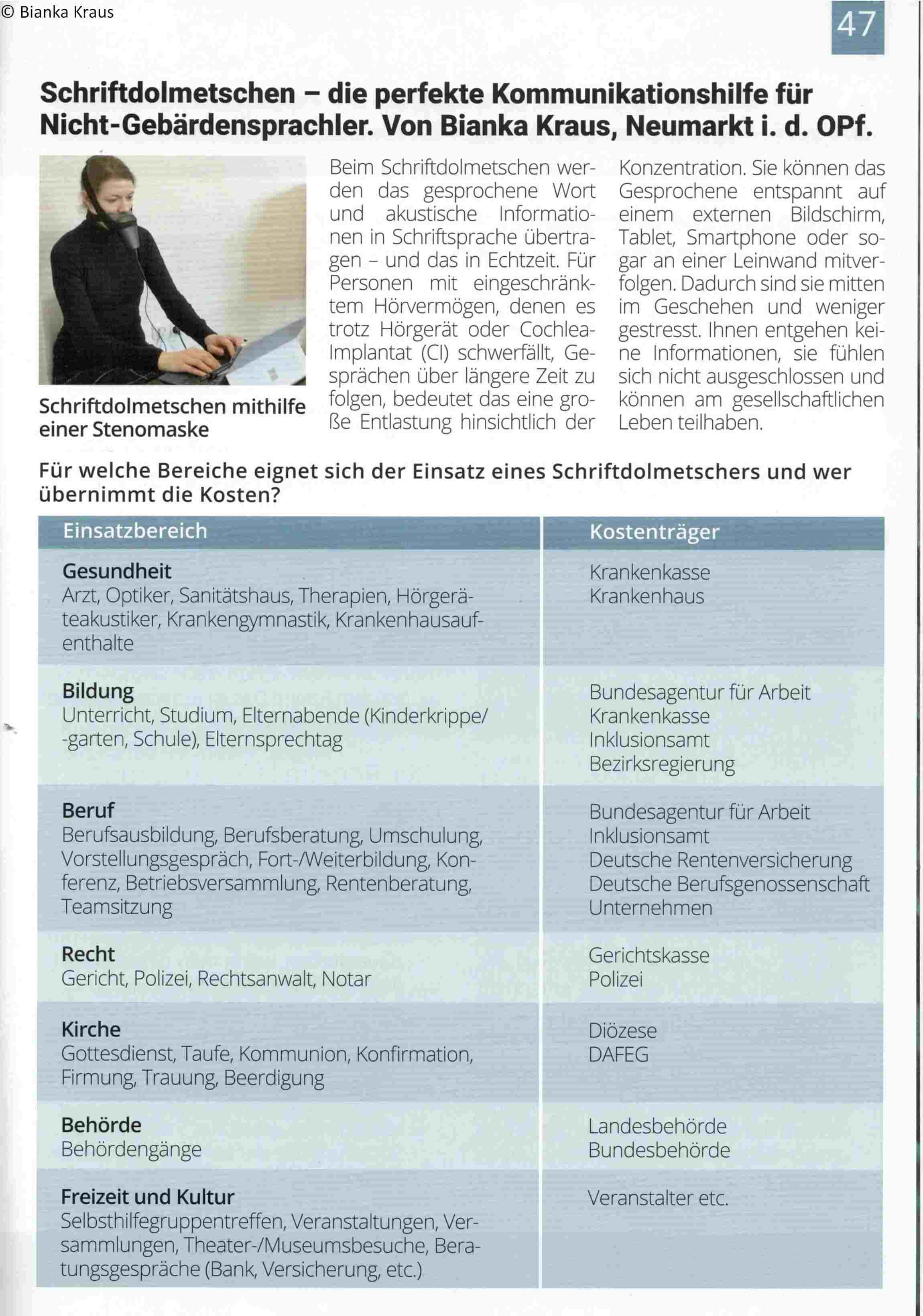 Artikel Schriftdolmetschen – die perfekte Kommunikationshilfe für Nicht-Gebärdensprachler