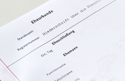 Eheurkunde